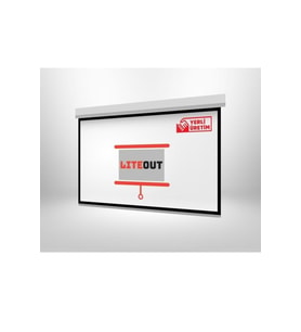 250x190cm Motorlu Kumandalı Çekim Perdesi, Ev ve Ofis Kullanımı