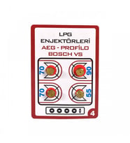 7 LOKMA LPG ENJEKTÖR TAKIMI - 10041277 - 37100111 - 5960105