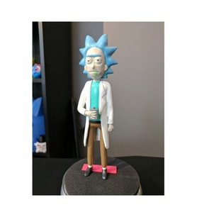 Ricki Sanchez Rick And Morty Boyalı Figür 20 cm (büyük Boy)
