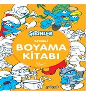 Sevimli Boyama Kitabı - Şirinler