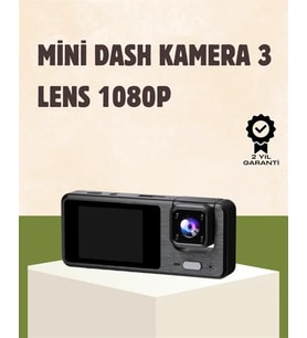 Full Hd 3 Kanallı Araç Kamerası – Akıllı Çözümlerle Sürüş