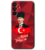 Galaxy A15 Kılıf HD Desen Baskılı Kılıf - Atatürkiye
