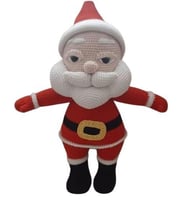 Yılbaşı Dedesi Amigurumi Organik Oyuncak