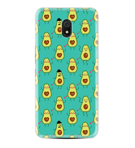 Xiaomi Redmi 8A 8 Pro 9C 9T 10C 11T Pro Kılıf Desenli Silikon Oynayan Avokadolar 1770