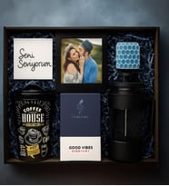 French Press li Kahve Seti