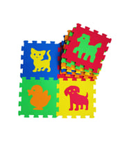 Akar Oyuncak Eco Eva Oyun Matı Hayvanlar 33x33 Cm Renkli (Çok Renkli)