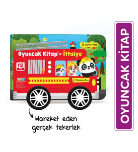 Oyuncak Kitap – İtfaiye (Gerçek Tekerlekli)
