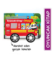 Oyuncak Kitap – İtfaiye (Gerçek Tekerlekli)