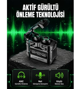 Anc Gürültü Önleyici Stereo Ses Yeni Nesil