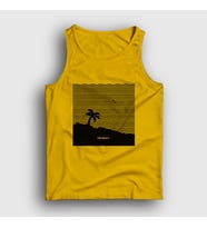 Presmono Unisex Sarı Beach The Neighbourhood Atlet 175477tt (Sarı)