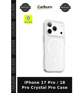 iPhone 17 Pro / 18 Pro Crystal Pro Case Kapak Manyetik Kılıf Cep Koruma