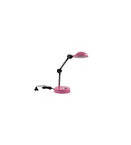 Şık Pembe Led Masa Lambası, Modern ve Enerjik Tasarım (Krem)
