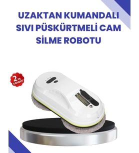 Uzaktan Kumandalı Akıllı Cam Ve Pencere Temizleme Robotu