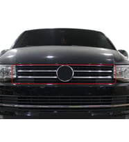 Drs Tuning Transporter Uyumlu T6 Ön Panjur Çıtası 4 Parça Krom 2015 Ve Sonrası