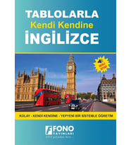 Tablolarla Kendi Kendine İngilizce (Sesli Kitap) (Krem)