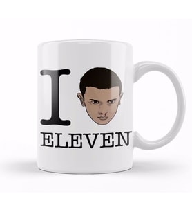 Stranger Things I Love Eleven Kupa Bardak Porselen