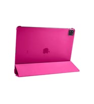 Apple iPad Pro 12.9 2020 (4.Nesil) Uyumlu Zore Smart Cover Standlı 1-1 Kılıf (Pembe)