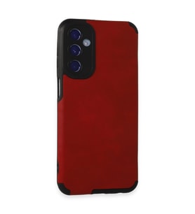 Samsung Galaxy M34 5g Kılıf Loop Deri Silikon - Kırmızı