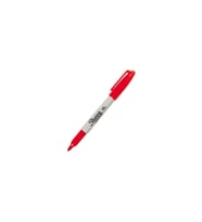 Sharpie Markör Permanent Fine Yuvarlak Uçlu Kırmızı (12 Li Kutu)