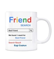 Friend Google Arama Motoru Arkadaş İsimli Kupa