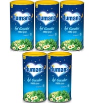 Humana İyi Geceler Çayı 200GR (Melisa Yağı İçeren Karışık Bitki İçecek Tozu) (5 Li Set)