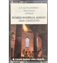 (Plak Değildir KASET tir) Marin Constantin Bükreş Madrigal Korosu Classic Kaset