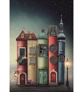 Nova 2000 Parça Fantastik Kitaplar Puzzle