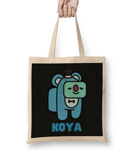 Bts Among Us Bt21 Koya Bez Çanta Uzun Saplı