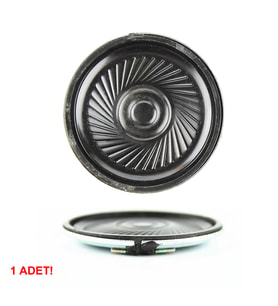 İnce 4cm 50 Ohm 3W Hoparlör Yuvarlak Speaker 40mm 3 Watt Ses Müzik Amfi Ses Oluşturucu Yüksek Kalite