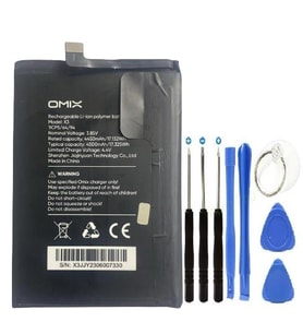 Omix X3 Pil Batarya +Tamir Set 5000 mAh