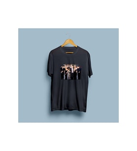 Oversize Friends Karakterleri Tasarım Unisex T-shirt