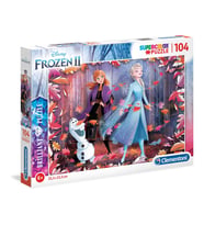 Clementoni 104 Parça Disney Frozen Brilliant Puzzle