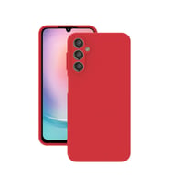 Samsung Galaxy A24 Kılıf Kamera Korumalı Silikon Rubber Arka Kapak (Kırmızı)