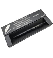 Signator® C431 Mat Siyah Krom Tükenmez Kalem  İsme Özel Kalem  Hediyelik Kalem (Karışık)