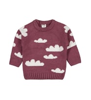 Civil Baby Cloud Örgü 6-18 Ay Kazak - Pembe