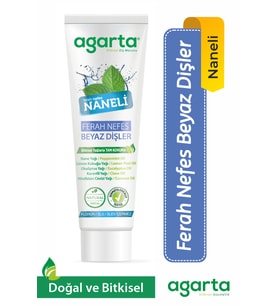 Doğal Yoğun Naneli Florürsüz Ferah Nefes Diş Macunu 100 Ml