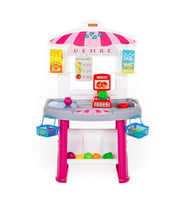 Polesie Süper Market Mini Set (kutuda) 58614 Çocuklar İçin Tartılı Market Seti Alışveriş Oyunu