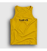 Presmono Unisex Sarı Sicilian Opening Chess Satranç Atlet 339429tt (Sarı)