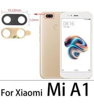 Tkgz Xiaomi MİA1 Arka Kamera Camı Lens Yapışkanlı