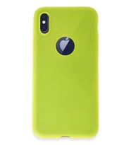 Durukar® iPhone X Kılıf First Silikon - Parlak Sarı