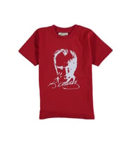 Atatürk Baskılı Imzalı Tişörtler (5-12 Yaş)