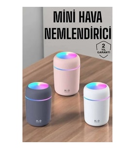 Mey İthalat® Buharlı Hava Nemlendirici Aromaterapi Renk Değiştirilebilir