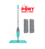 Pratik Temizlik Sprey Mop ve Yedek Mop Seti, Kolay Kullanım