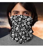 Kuru Kafa Tasarımlı İsme Özel Bandana Boyunluk Maske