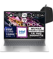 Hp Probook 460 G11 Intel Core Ultra 7 155U Ddr5 16GB 2tb SSD Intel® Aı Boost 16" Wuxga IPS Windows 11 Pro Taşınabilir Bilgisayar A23BCEAP03 + Zetta Çanta