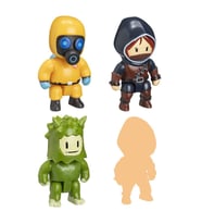 Stumble Guys 4'lü Aksiyon Figür Set SG3204 Model 3