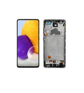 Samsung Galaxy A72 A725 İle Uyumlu Çıtalı Lcd Ekran Dokunmatik Tam Ekran