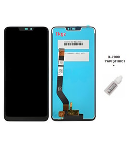 Tkgz Honor 8C Uyumlu Lcd Ekran Dokunmatik Servis + B-7000