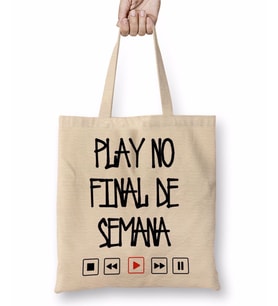 Play No Final De Semana Bez Çanta Uzun Saplı