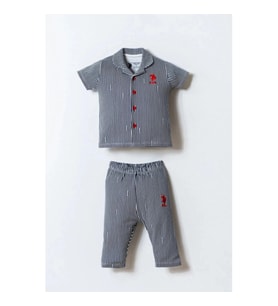 U.s. Polo Gömlek Pijama Takımı Usb2860 Beyaz